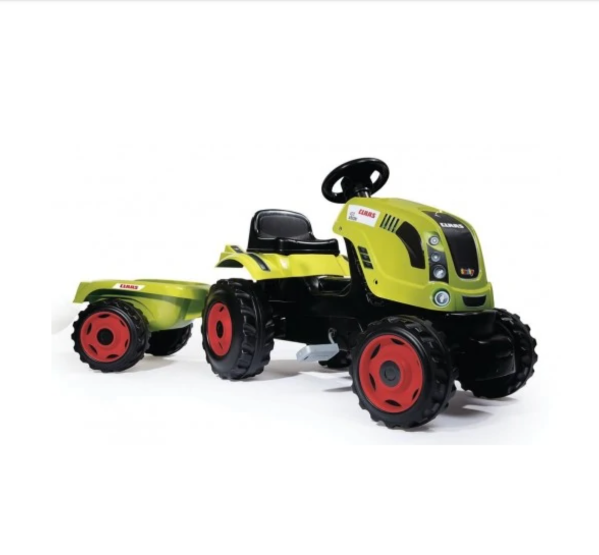 Smoby Claas Farmer XL Traktör ve Römork 710114 | Toysall