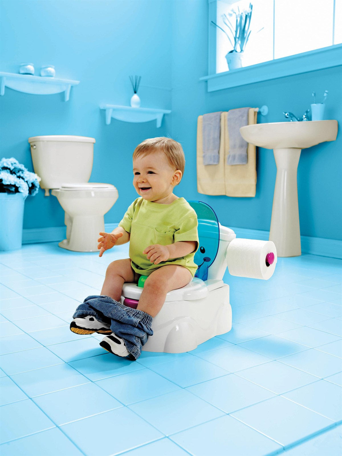 Fisher Price Eğitici Eğlenceli Tuvalet (Türkçe)  BMD23 | Toysall