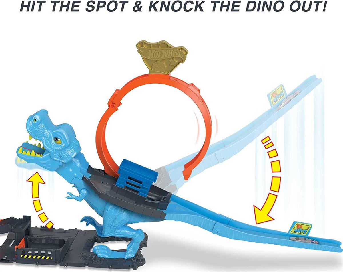 Hot Wheels Dinozor ile Mücadele Oyun Seti HKX42 | Toysall