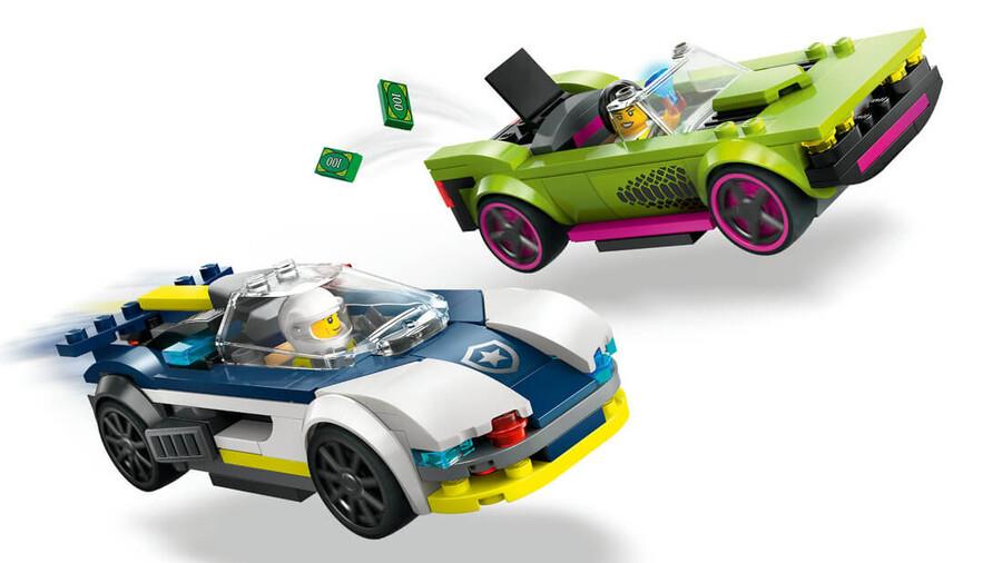 Lego City Polis Arabası ve Spor Araba Takibi 60415 | Toysall