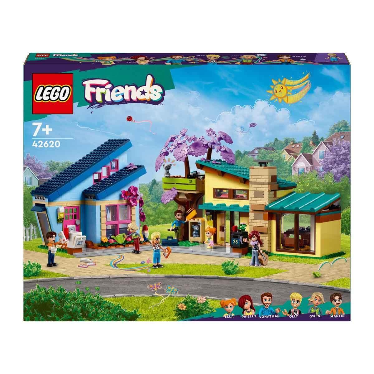 Lego Friends Olly ve Paisley'nin Aile Evleri 42620 | Toysall