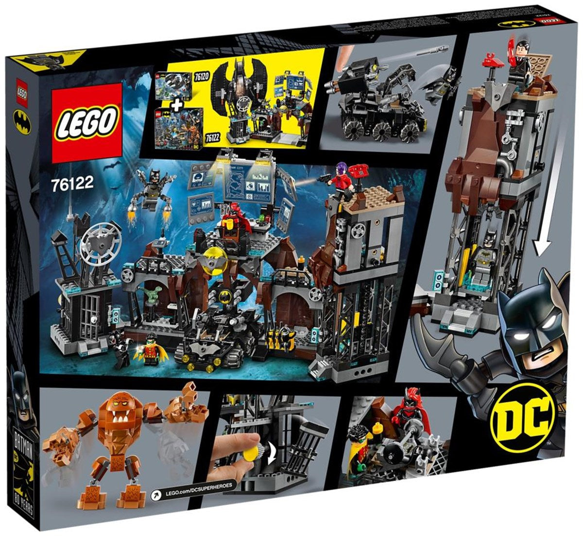 Lego Super Heroes Batcave Clayface'in İşgali 76122 | Toysall