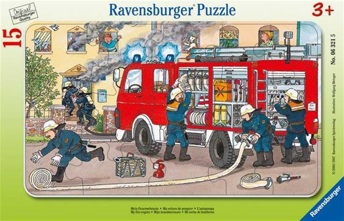 Ravensburger 15 Parça Puzzle Fireman 063215 | Toysall
