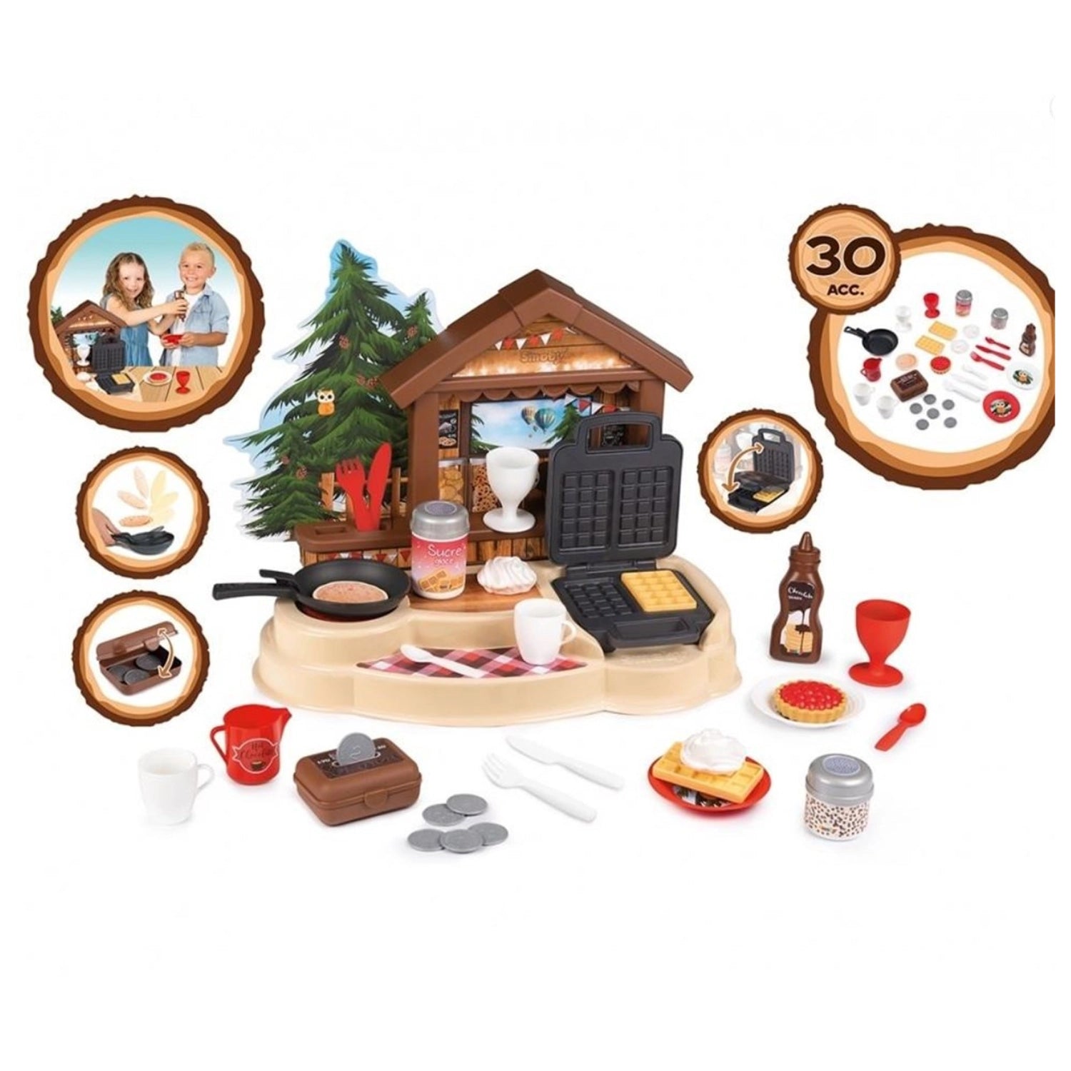 Smoby Gurme Chalet Oyuncak Waffle Seti 310557 | Toysall