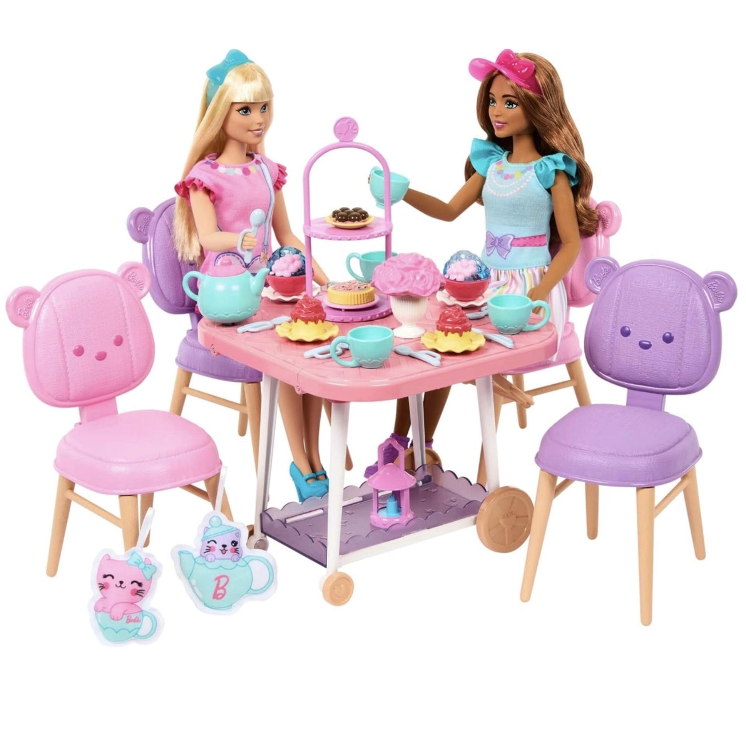 Barbie My First İlk Barbie Bebeğim Çay Partisi Oyun Seti HMM65 | Toysall