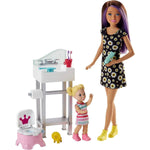 Barbie Bebek Bakıcısı Bebeği ve Aksesuarları Oyun Seti FHY97-FJB01 | Toysall