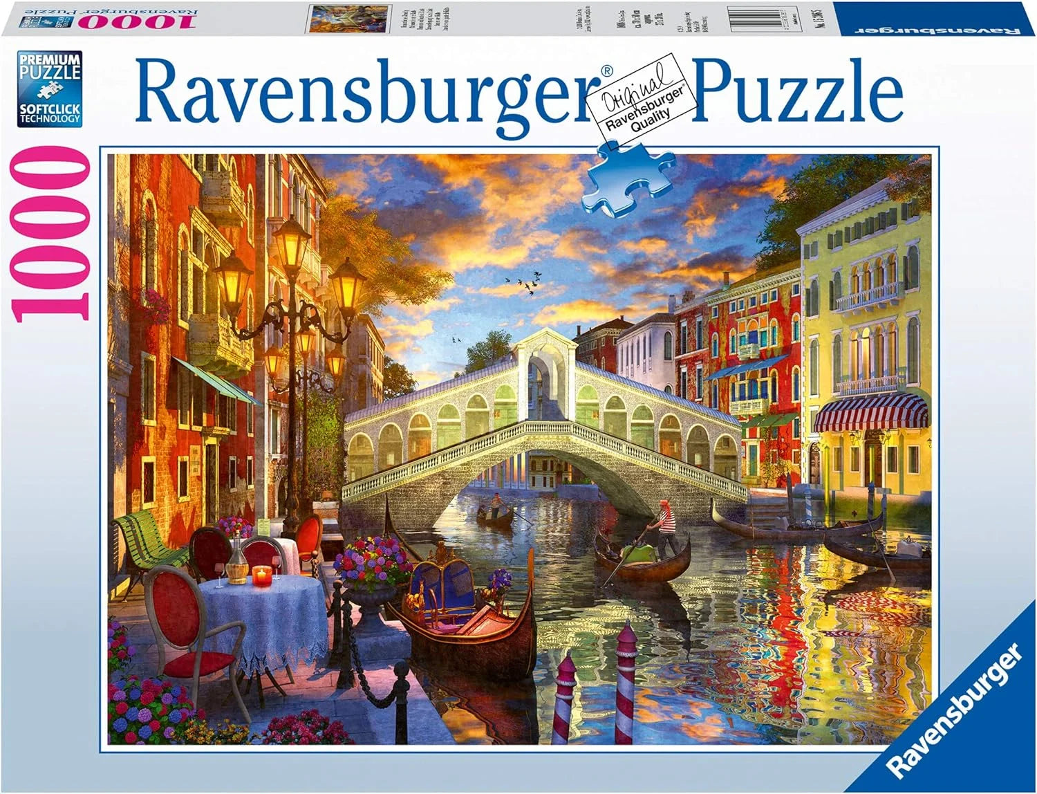 Ravensburger 1000 Parça Puzzle Romantik Venedik 152865 | Toysall