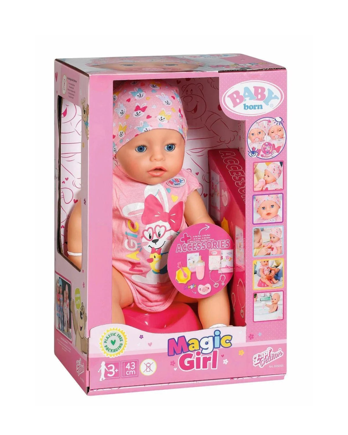 Zapf Creation Baby Born Magic Girl Bebeği 835005 | Toysall