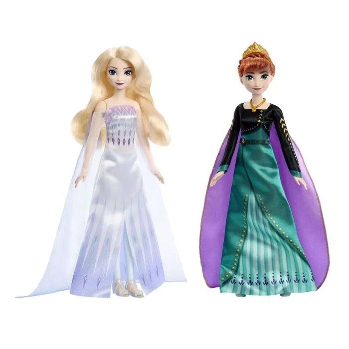 Disney Frozen Karlar Ükesi Prensesleri Anna ve Elsa 2'li Paket HMK51 | Toysall