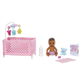Barbie Bebek Bakıcısı Bebeği ve Aksesuarları Oyun Seti FHY97-HJY34