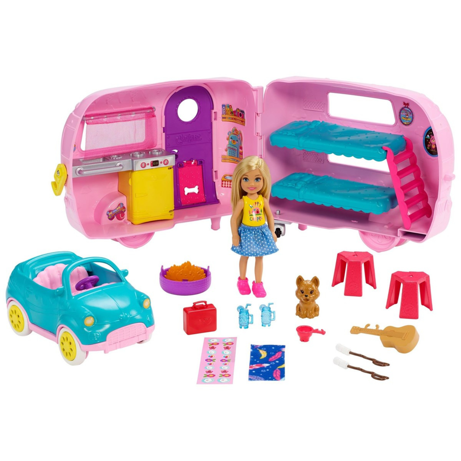 Barbie Chelsea'nin Karavanı FXG90 | Toysall