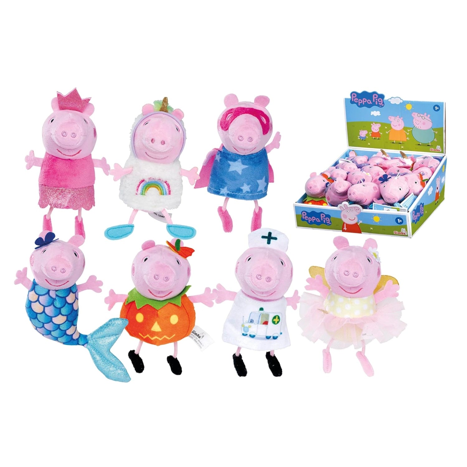 Simba Peppa Pig Çengelli Anahtarlık - Tüllü 109262546 | Toysall