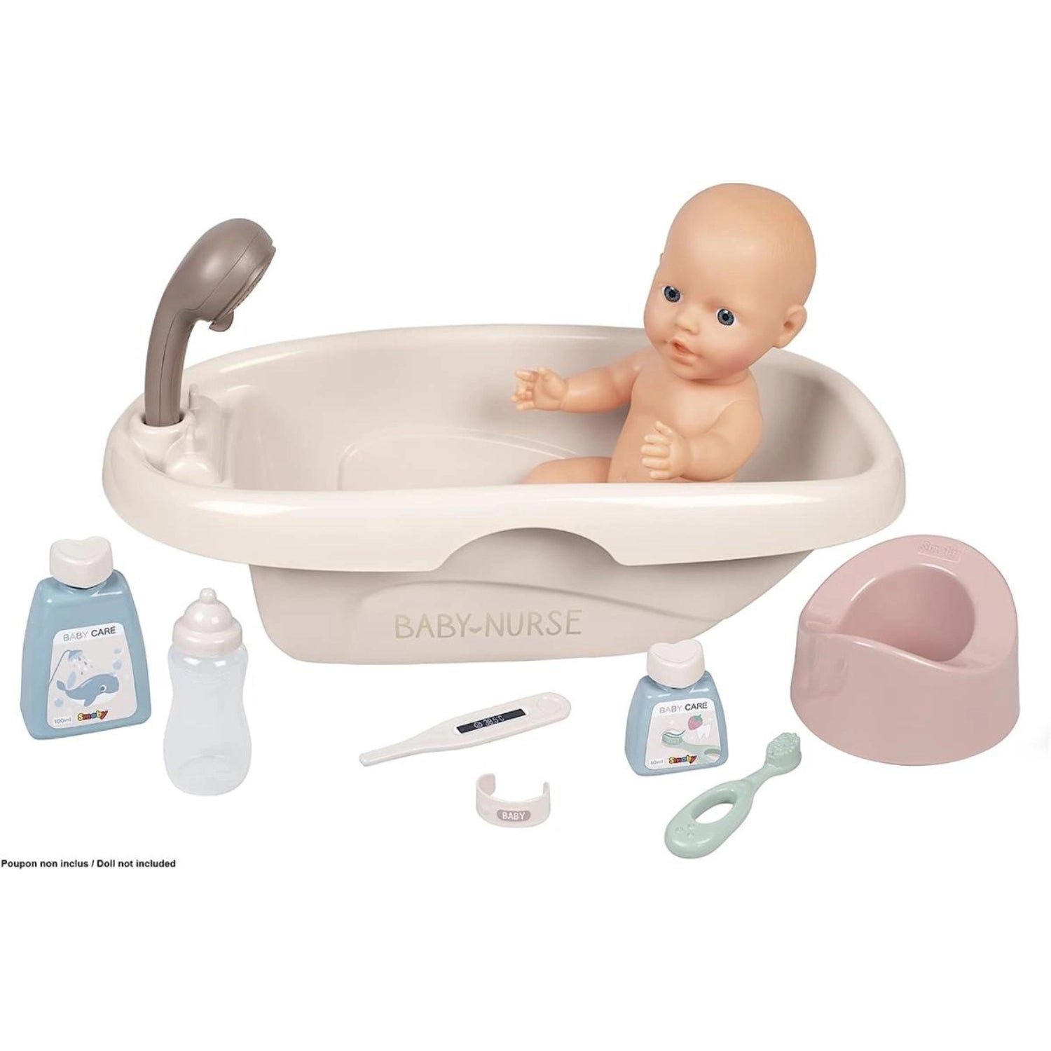 Smoby Baby Nurse Banyo Seti ve Aksesuarları 220366 | Toysall