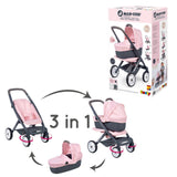 Smoby Maxi-Cosi Oyuncak Bebek Mama Sandalyesi Puset ve Salıncak - Bej 240245