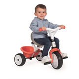 Smoby 3 Tekerlekli Çocuk Bisikleti 3'ü1 Arada Set - Kırmızı 741105