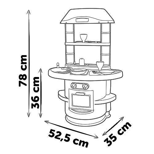 Smoby Nova Oyuncak Mutfak Seti 312700W | Toysall