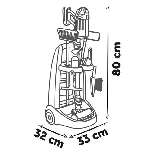 Smoby Rowenta Oyuncak Elektrikli Süpürge ve Temizlik Seti 330319 | Toysall