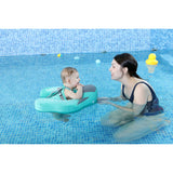 Mambobaby Yüzme Simidi - Sevimli Dino, Emniyetli, Gölgelikli ve Ayak Destekli