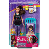 Barbie Bebek Bakıcısı Bebeği ve Aksesuarları Oyun Setii FHY97-GHV88