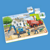 Hubelino 35 Parça Puzzle İnşaat Sahası 410207