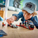 Lego City Audi F1 Yarış Arabalı F1 Sergileme Kamyonu 60493