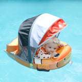 Mambobaby Yüzme Simidi - Clownfish, Emniyetli, Gölgelikli ve Ayak Destekli