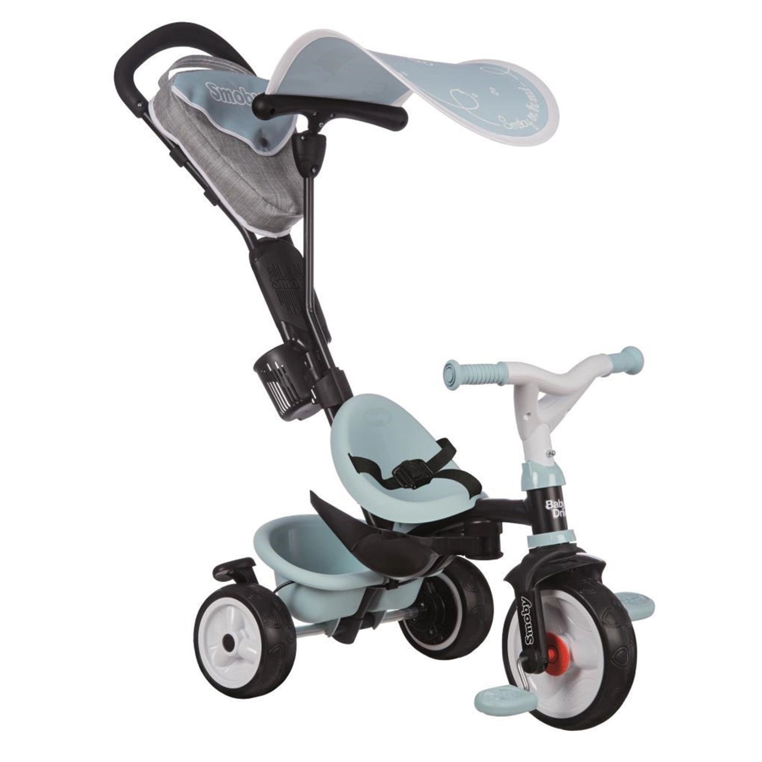 Smoby Baby Driver Comfort 3'ü1 Arada Bisiklet Seti - Mavi 741500 | Toysall