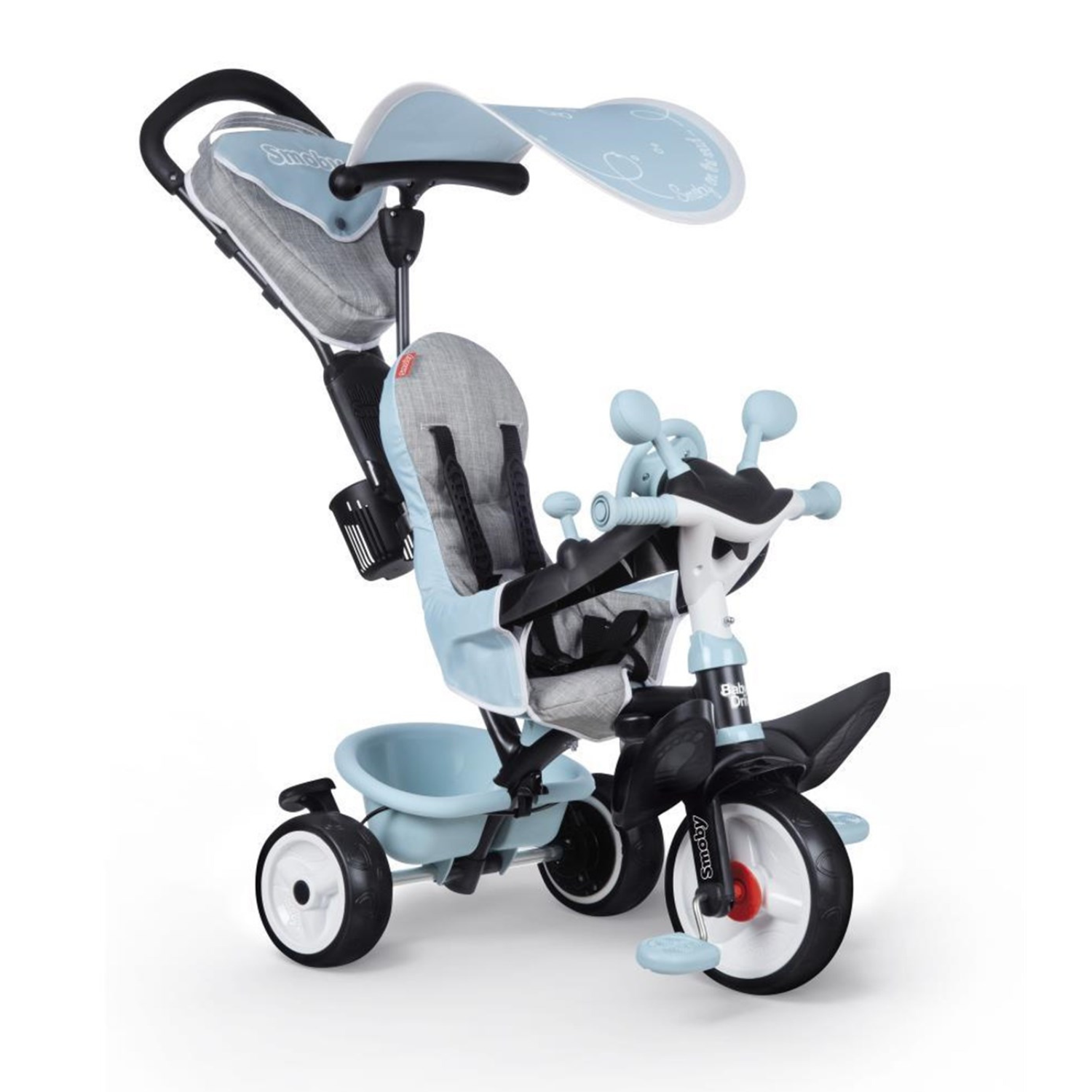 Smoby Baby Driver Comfort 3'ü1 Arada Bisiklet Seti - Mavi 741500 | Toysall
