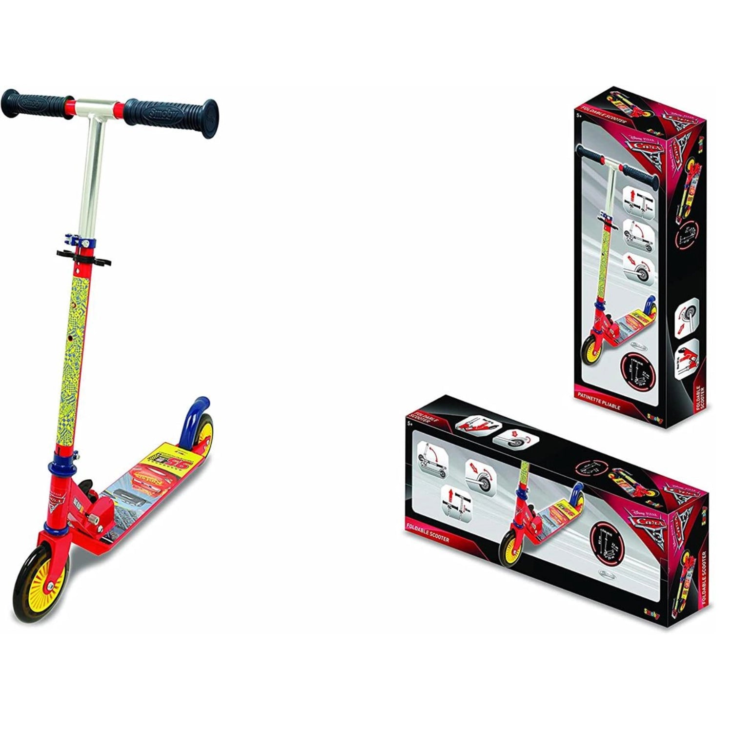 Smoby Disney Cars 2 Tekerlekli Scooter 750344 | Toysall