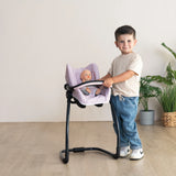 Smoby Maxi-Cosi Oyuncak Bebek Mama Sandalyesi Puset ve Salıncak - Pembe 240242