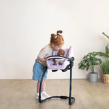 Smoby Maxi-Cosi Oyuncak Bebek Mama Sandalyesi Puset ve Salıncak - Pembe 240242