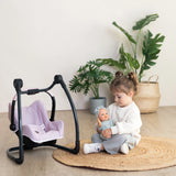 Smoby Maxi-Cosi Oyuncak Bebek Mama Sandalyesi Puset ve Salıncak - Pembe 240242