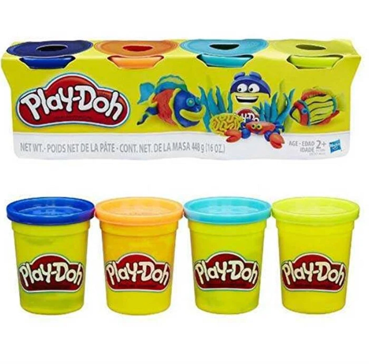 Play-Doh 4'lü Oyun Hamuru B5517-B6509 | Toysall