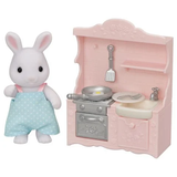 Sylvanian Families Kar Tavşanı Babanın Yemek Pişirme Seti 5678