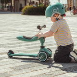 Scoot and Ride Helmet Bebek Kaskı XXS-S Yeşil 181206-96361
