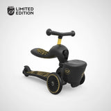 Scoot and Ride Highwaykick 1 Lifestyle Scooter  - Black Limited Edition 210621-96530 | Toysall