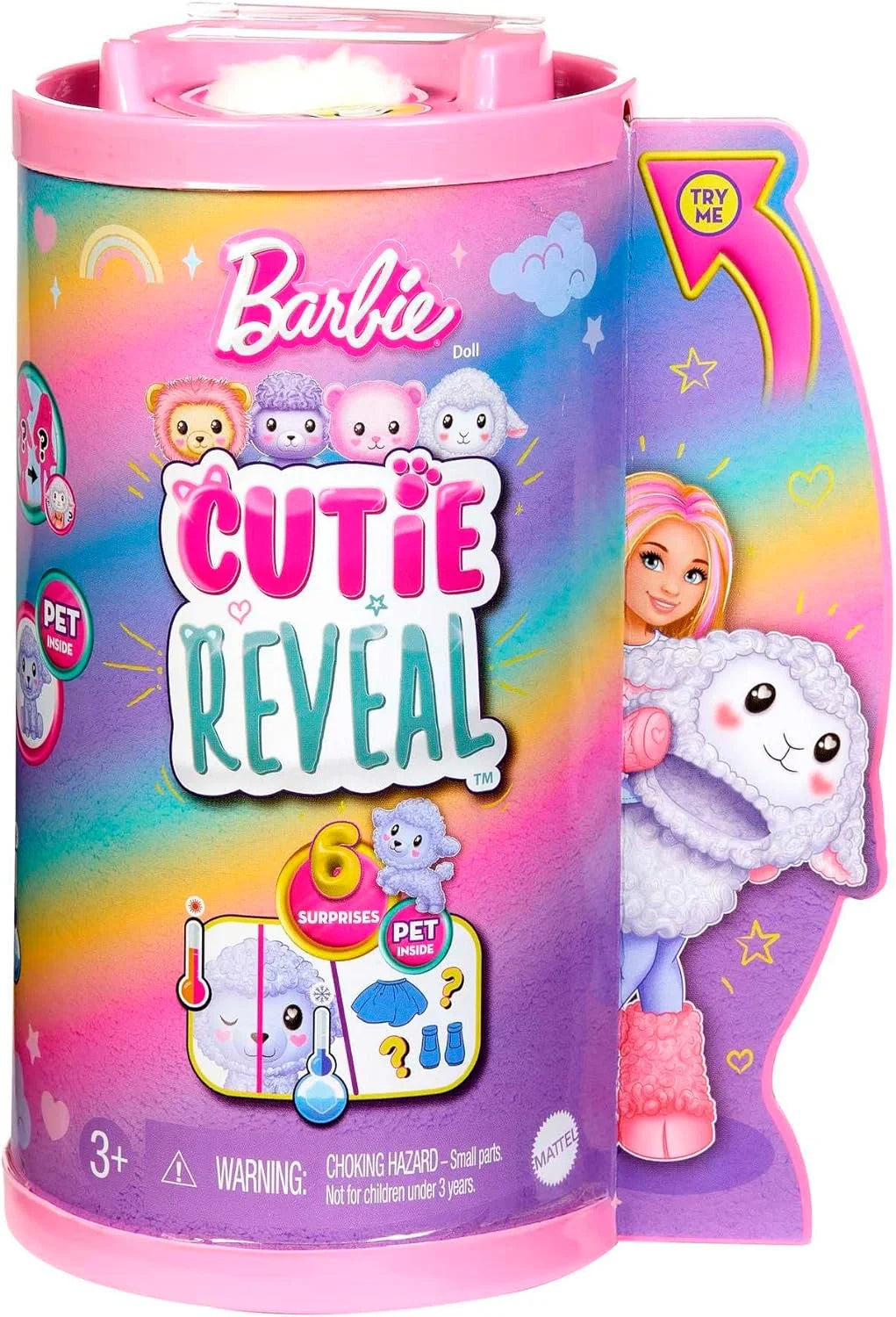 Barbie Cutie Reveal Bebekler Chelsea Sevimli Kostümler Serisi - Kuzu HKR17-HKR18 | Toysall