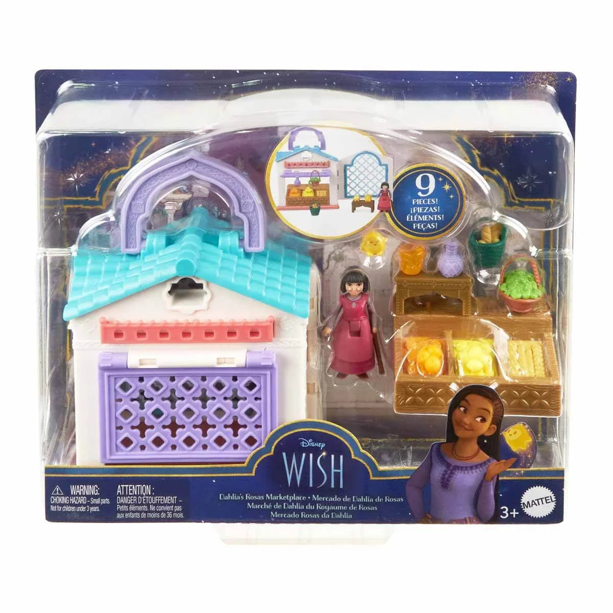 Disney Wish Dahlia'nın Sevimli Marketi Oyun Seti HRH74 | Toysall