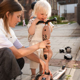 Scoot and Ride Push and Go Ebeveyn Kontrollü Çocuk Scooter Mocha 240527-00820