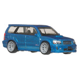 Hot Wheels Premium Car Culture 2005 Mitsubishi Lancer & 2004 Subaru Forester JHW46
