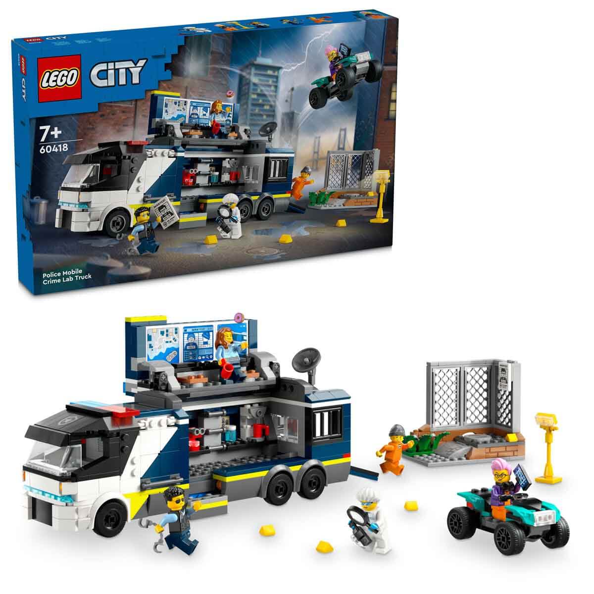 Lego City Polis Mobil Suç Laboratuvarı Kamyonu 60418 | Toysall
