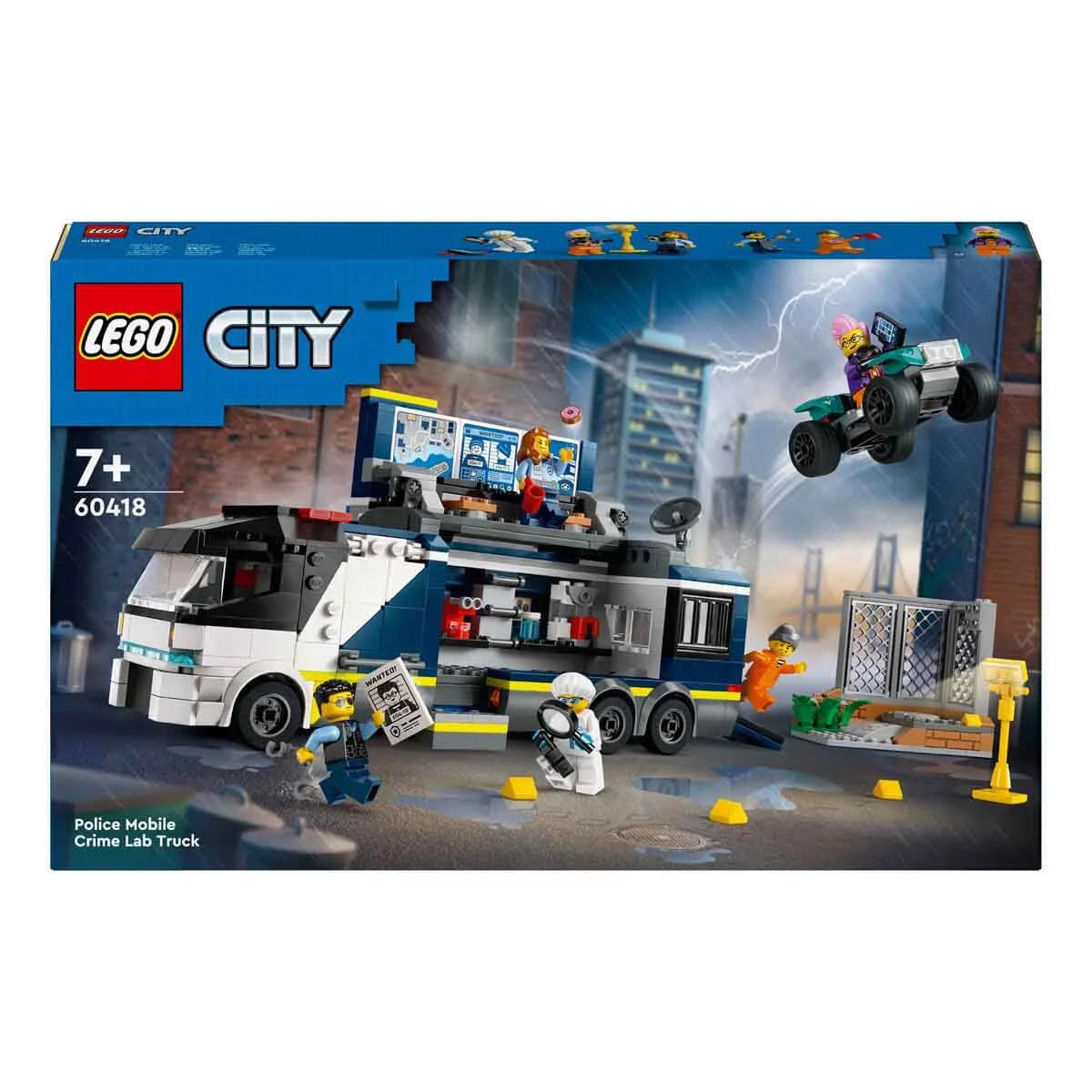 Lego City Polis Mobil Suç Laboratuvarı Kamyonu 60418 | Toysall