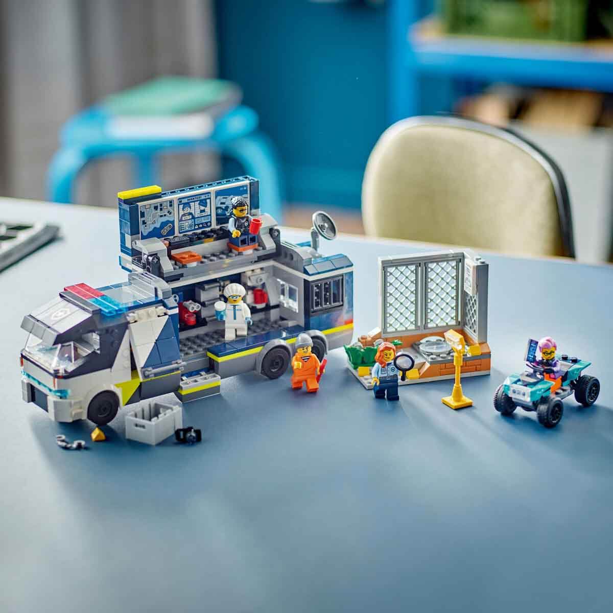Lego City Polis Mobil Suç Laboratuvarı Kamyonu 60418 | Toysall