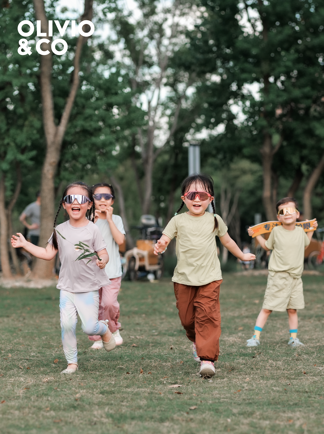 Olivio&Co Sport Tam Çerçeveli Çocuk Güneş Gözlüğü - Ocean Fantasy