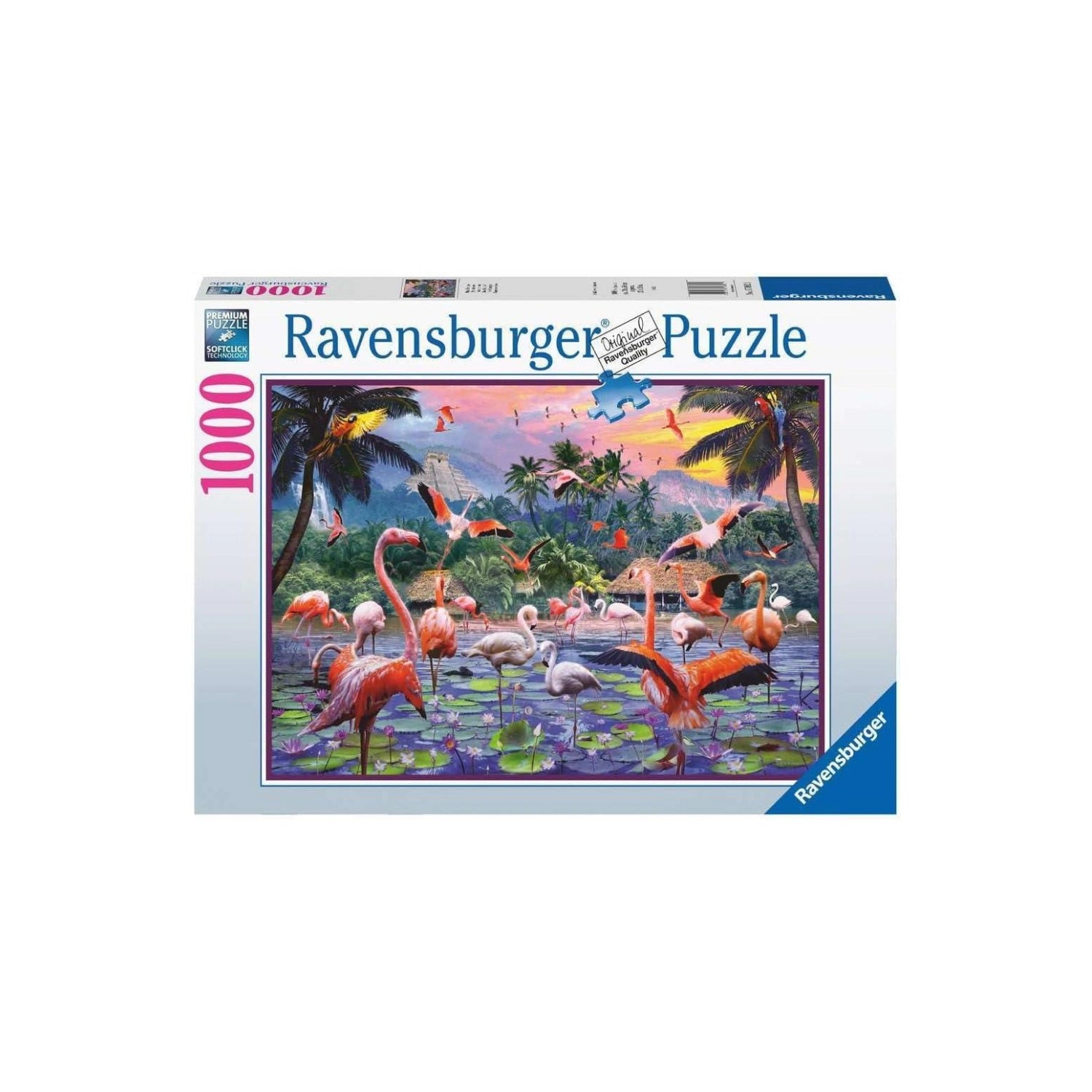 Ravensburger 1000 Parça Puzzle Pembe Flamingolar 170821 | Toysall