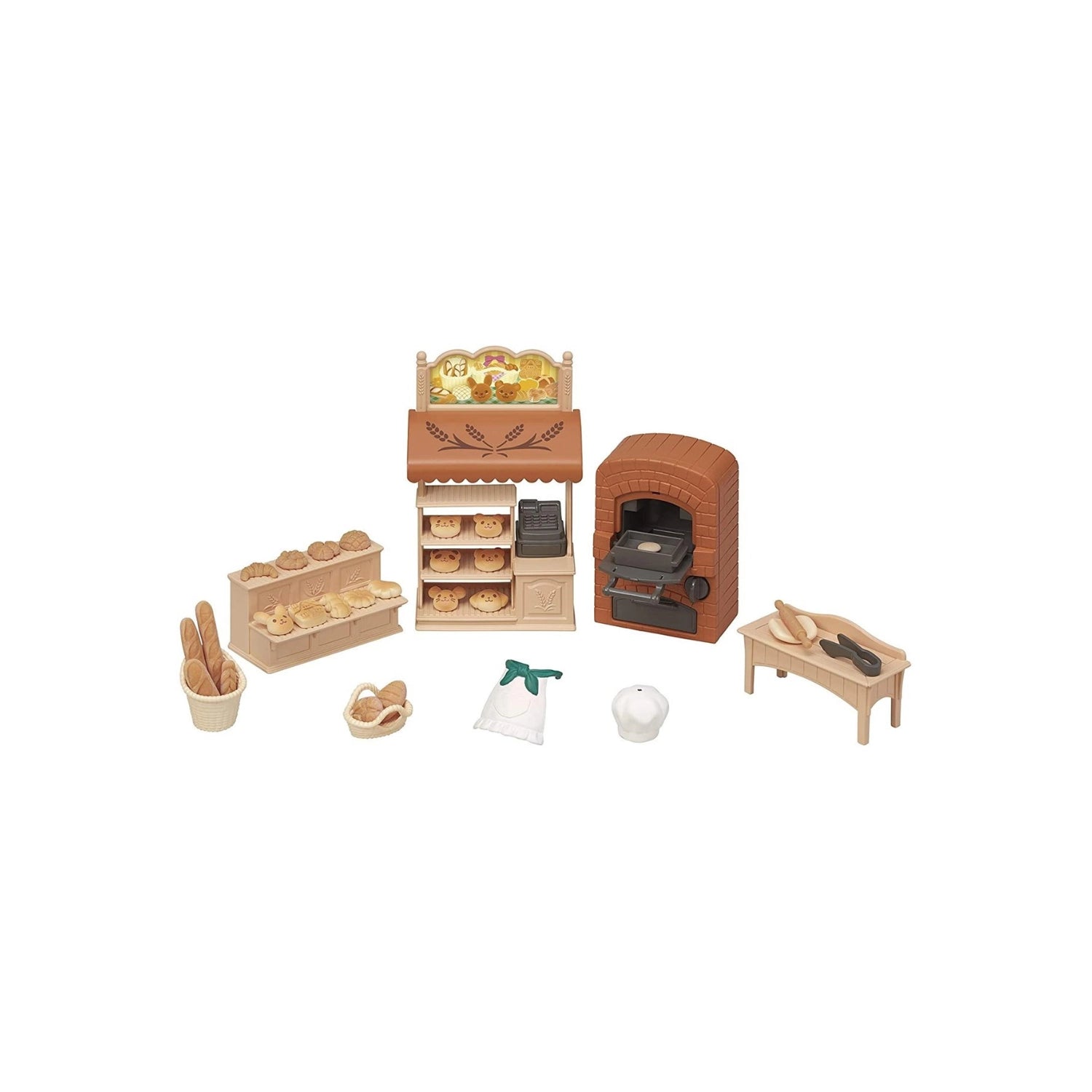 Sylvanian families brick oven bakery set sales