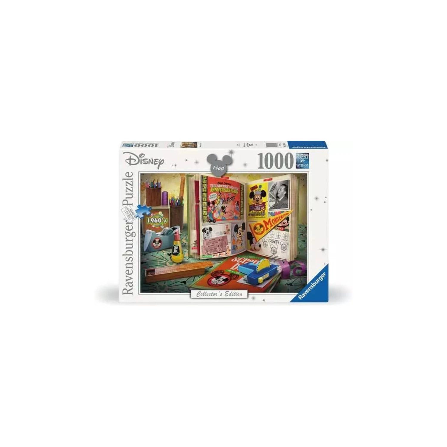 Ravensburger 1000 Parça Puzzle Walt Disney Mickey Mouse 1960'lar 175857