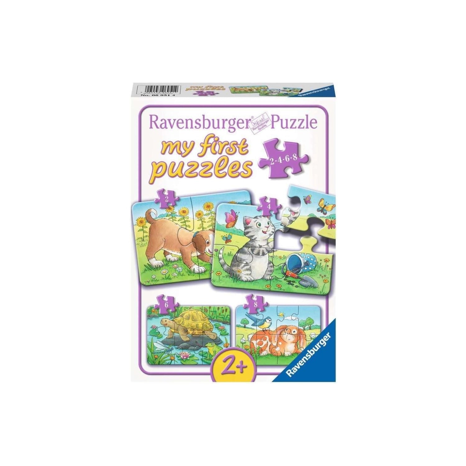 Ravensburger 2/4/6/8 Parça Puzzle Hayvanlar 069514 | Toysall