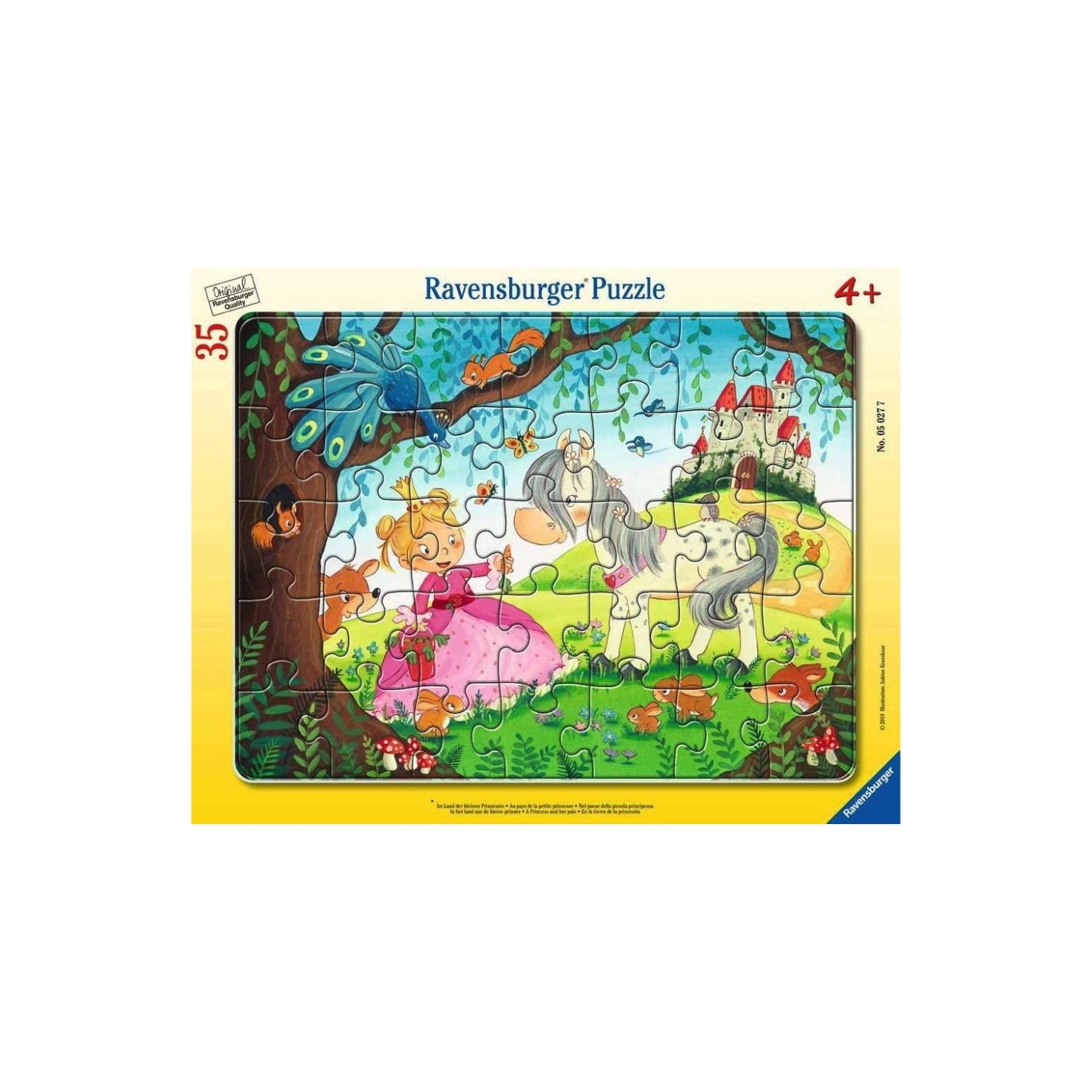 Ravensburger 35 Parça Büyük Çerçeveli Puzzle Küçük Prenses 050277 | Toysall