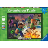 Ravensburger 100 Parça Puzzle Minecraft 133338